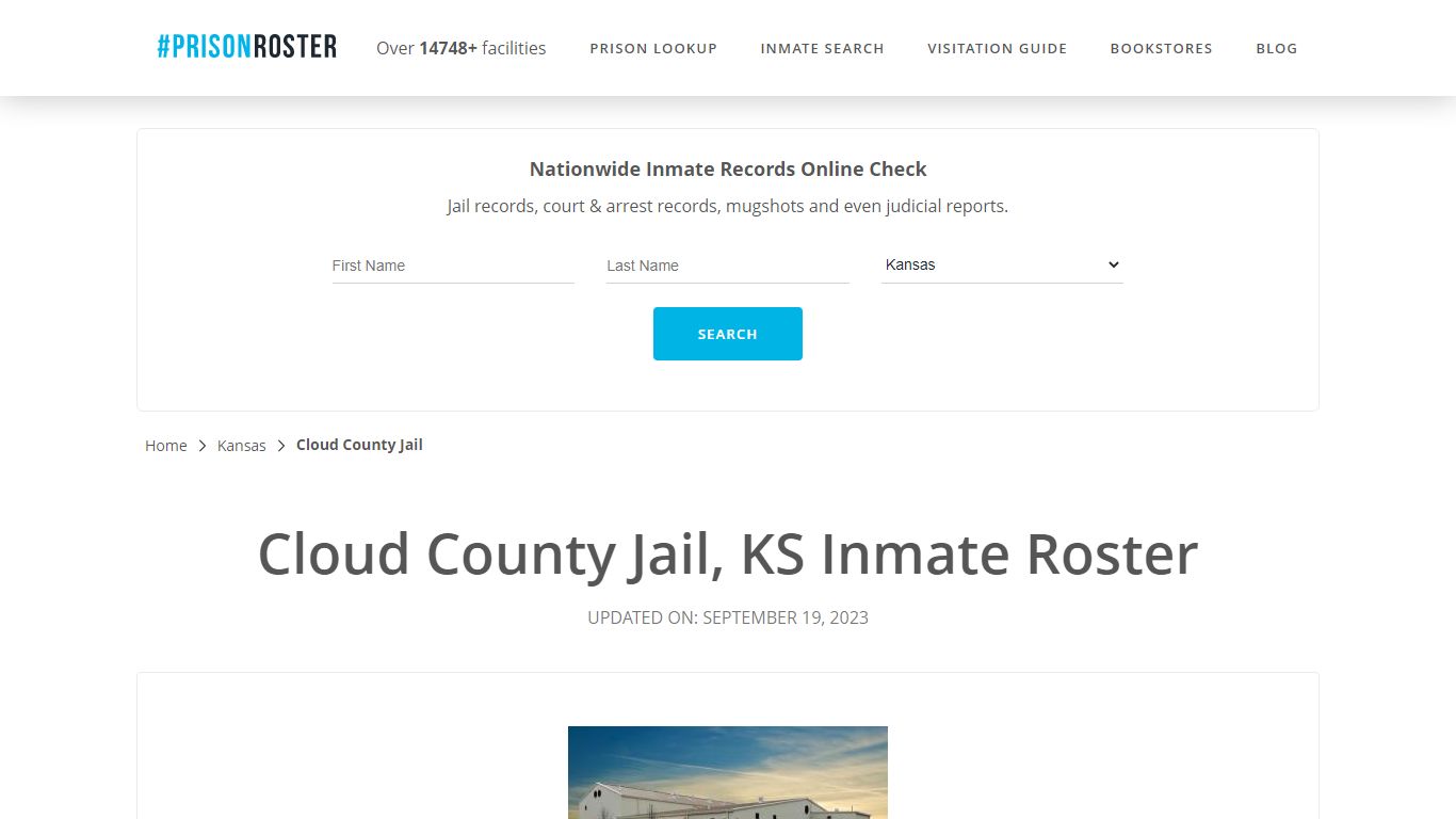 Cloud County Jail, KS Inmate Roster - Prisonroster